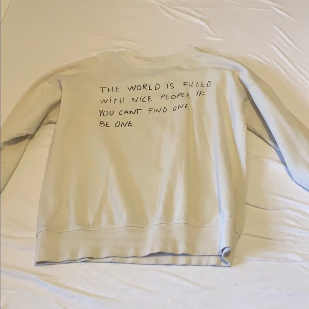Never worn sweatshirt